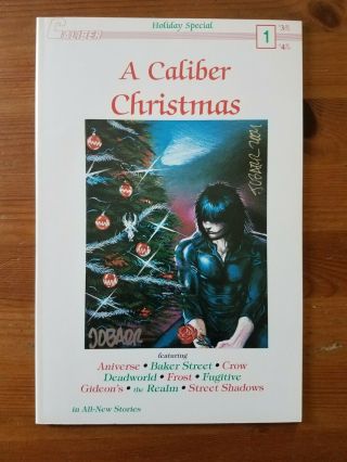 A Caliber Christmas 1,  Early Crow Appearance,  Signed X 2 - James O 