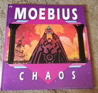 Moebius Chaos Hardcover 1991 Epic Comics Marvel Art Book Hc Vf