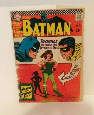 Batman 181 Poison Ivy 1st Appearance Key Issue Silver Age