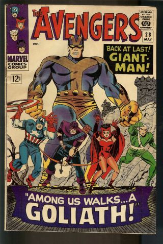 Avengers 28 - 1st Appearance Of The Collector - Fine