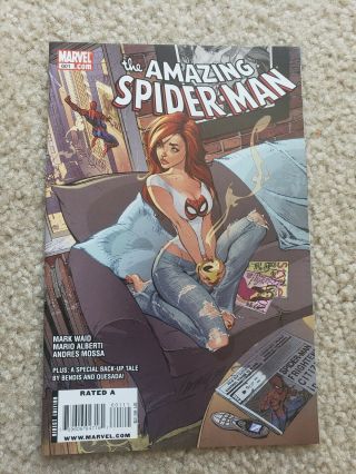 Spider - Man 601 Marvel Comic Book J Scott Campbell Nm -