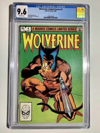 Wolverine Limited Series 4 (dec 1982,  Marvel),  Cgc 9.  6,  Frank Miller
