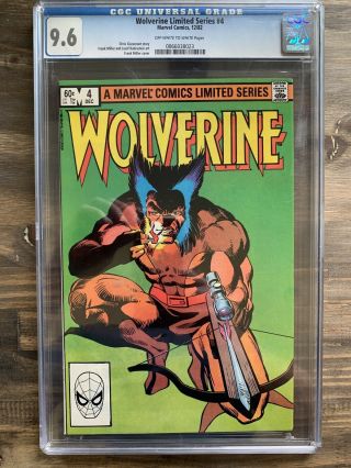 Wolverine 4 (dec 1982,  Marvel) Limited Series - Cgc 9.  6 Nm,