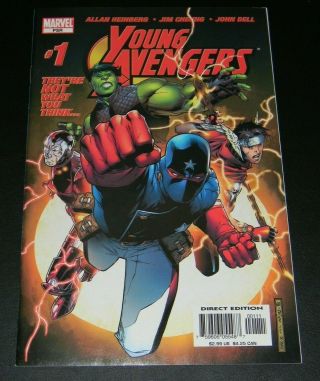 Young Avengers 1 (2005) Marvel Comics 1st Kate Bishop,  Hulkling,  Iron Lad Vf,