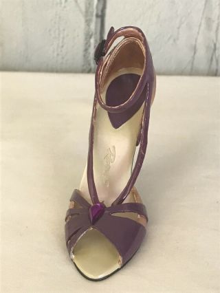 Vintage Just The Right Shoe - Amethyst Adventure w/ Box 3