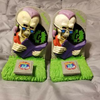 Curly The Skeleton R.  L.  Stein Goosebumps Bookends