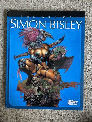The Art Of Simon Bisley Book Heavy Metal Illustration Art Sci Fi