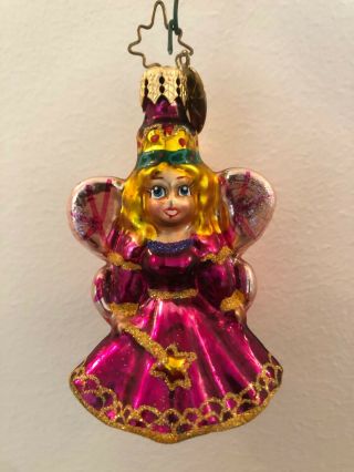 Christopher Radko Christmas Ornament Little Gem Sugar Plum Fairy