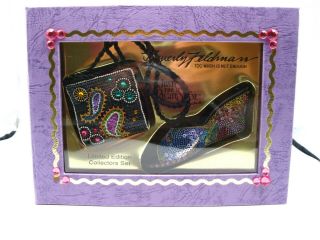 Just The Right Shoe Beverly Feldman Jewels Collector Set Shoe & Purse 3176/17500