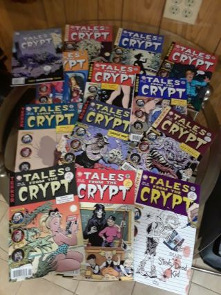 Tales From The Crypt 1 - 13 (papercutz 1,  2,  3,  4,  5,  6,  7,  8,  9,  10,  11,  12,  13) Htf Vf/nm