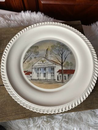 Delano Studios Hand Colored Collector’s Plate United States Post Office