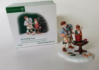 Department 56 - The Finishing Touch - Alpine Village Series - 56.  56306