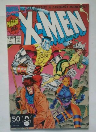 X - Men 1 Signed By Stan Lee With