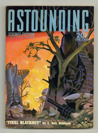 Astounding Science Fiction Pulp Vol.  25 2 Vg 4.  0 1940