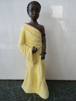 Stacy Bayne,  Soul Journeys Maasai Figurine “nina” (sweet Melody) 2003 Usa