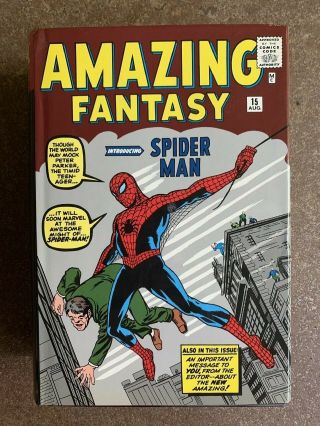 The Spider - Man Vol 1 Marvel Omnibus 2nd Printing Thick Paper