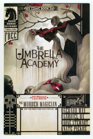 Umbrella Academy Comic Book Day (fcbd) 1 Variant