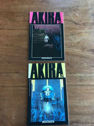 Epic Comics - Akira - Volume 1: 1 - 2 Graphic Novels (english - 1988)