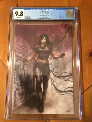 X - 23 1 Parrillo Virgin Variant Awesome Cover Cgc 9.  8 Nm/m Gorgeous Gem Wow