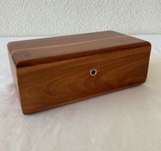 Vintage Lane Solid Cedar Chest Box Small For Jewelry Trinkets " Vickroy Furniture