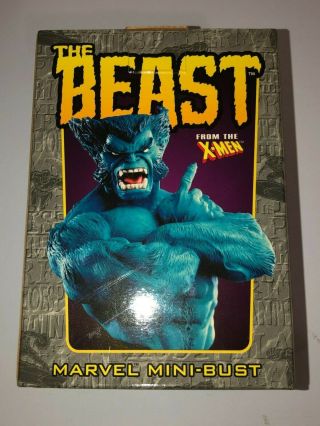 Bowen Designs Marvel X - Men The Beast Mini Bust Mib (1081/5000)