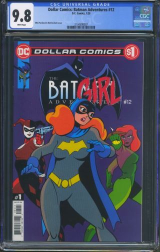 Dollar Comics Batman Adventures 12 (dc) Cgc 9.  8 1st App Of Harley Quinn Reprint