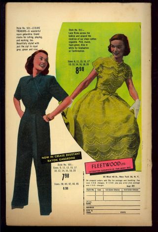Girl Confessions 27 Owner Pre - Code Atlas Love Comic 1953 VG, 2