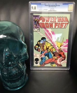 Power Man Iron Fist 120 Cgc 9.  8 Mcu Netflix Disney Rare 1 Of 5 At Grade