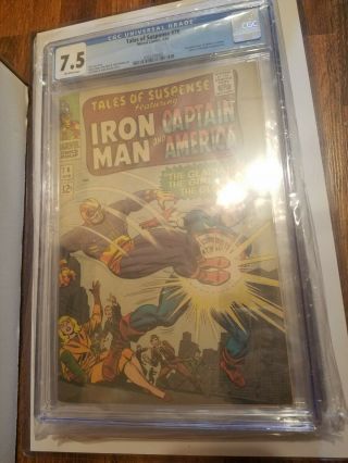 1966 Marvel Tales Of Suspense 76 Cgc 7.  5 1st Ultimo,  Kirby/romita Cover