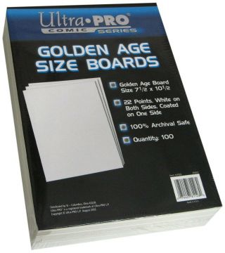 500 Ultra Pro Golden Size Resealable Storage Bags And Boards 2