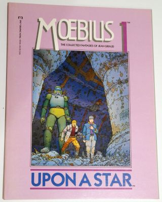 Moebius 1 Epic Graphic Novel " Upon A Star " 1987 Jean Giraud Second Printing
