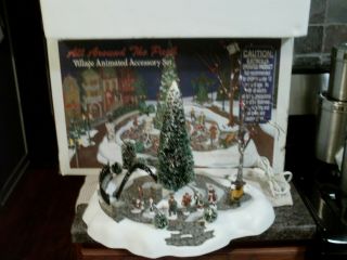 Dept 56 All Around The Park Village Animated Accessory - - Complete/works
