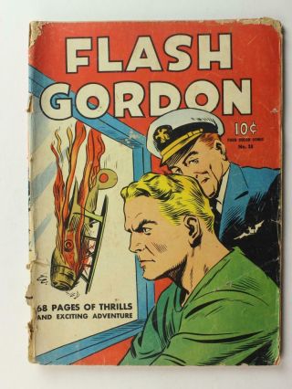 1940 Flash Gordon Comic 10 Dell Four Color (gd -)