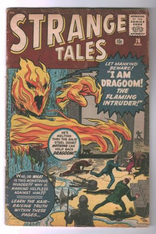 Strange Tales 76 (jack Kirby/steve Ditko) Silver Age - Marvel Vg {generations}