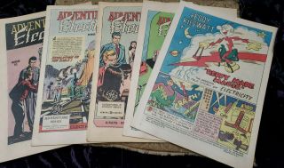 General Electric Promo Comics 2,  4,  5,  6 Plus Reddy Kilowatt 1946 - 1954