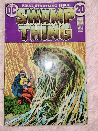 Swamp Thing 1 1972 Bernie Wrightson 1st Appearance Dc Comics