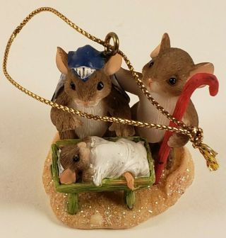 Charming Tails - A Gift From Above Nativity - 87/250 Ornament