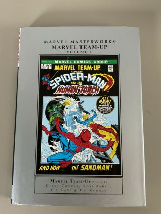 Marvel Masterworks: Marvel Team Up Vol.  1 Hc Book 1st Printing 2010 Spider - Man