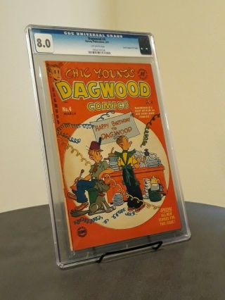 Dagwood 4 Cgc 8.  0 Off - White Pages
