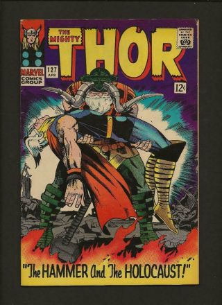 The Mighty Thor 127 Vf 8.  0 High Definition Scans