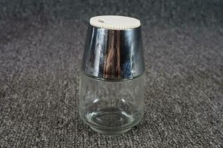 Vintage Gemco Glass Salt & Pepper Shakers 4 1/8 