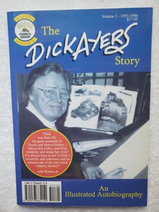 Dick Ayers Story Volume 2 1951 - 1986 (2005,  Mecca) Scarce Graphic Autobiography