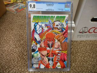 Youngblood 3 Cgc 9.  8 1st Appearance Of Supreme Image 1992 White Pgs Rob Liefeld