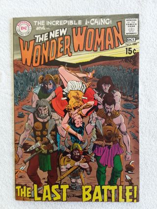 Wonder Woman 184 (sep - Oct 1969,  Dc) Vf 8.  0