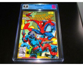 Web Of Spider - Man 97 Cgc 9.  8 1st Appearance Of Nightwatch Doctor Kevin Trench