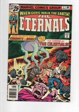 The ETERNALS ' s 2,  3,  4,  5 & Annual 1 comics from 1976.  KIRBY.  ONLY $9.  95 2