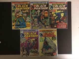 Marvel Jungle Action Featuring The Black Panther 7,  9,  11,  12,  14