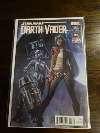 Darth Vader 3 1st Print Doctor Aphra 2015 Hot Key Issue Disney,  Talks