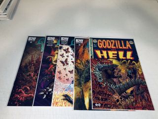 Godzilla In Hell Issues 1 - 5 Complete Run Nm