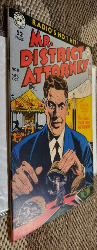 Mr.  District Attorney 11 Dc Golden Age Comic From 1949 See Photos